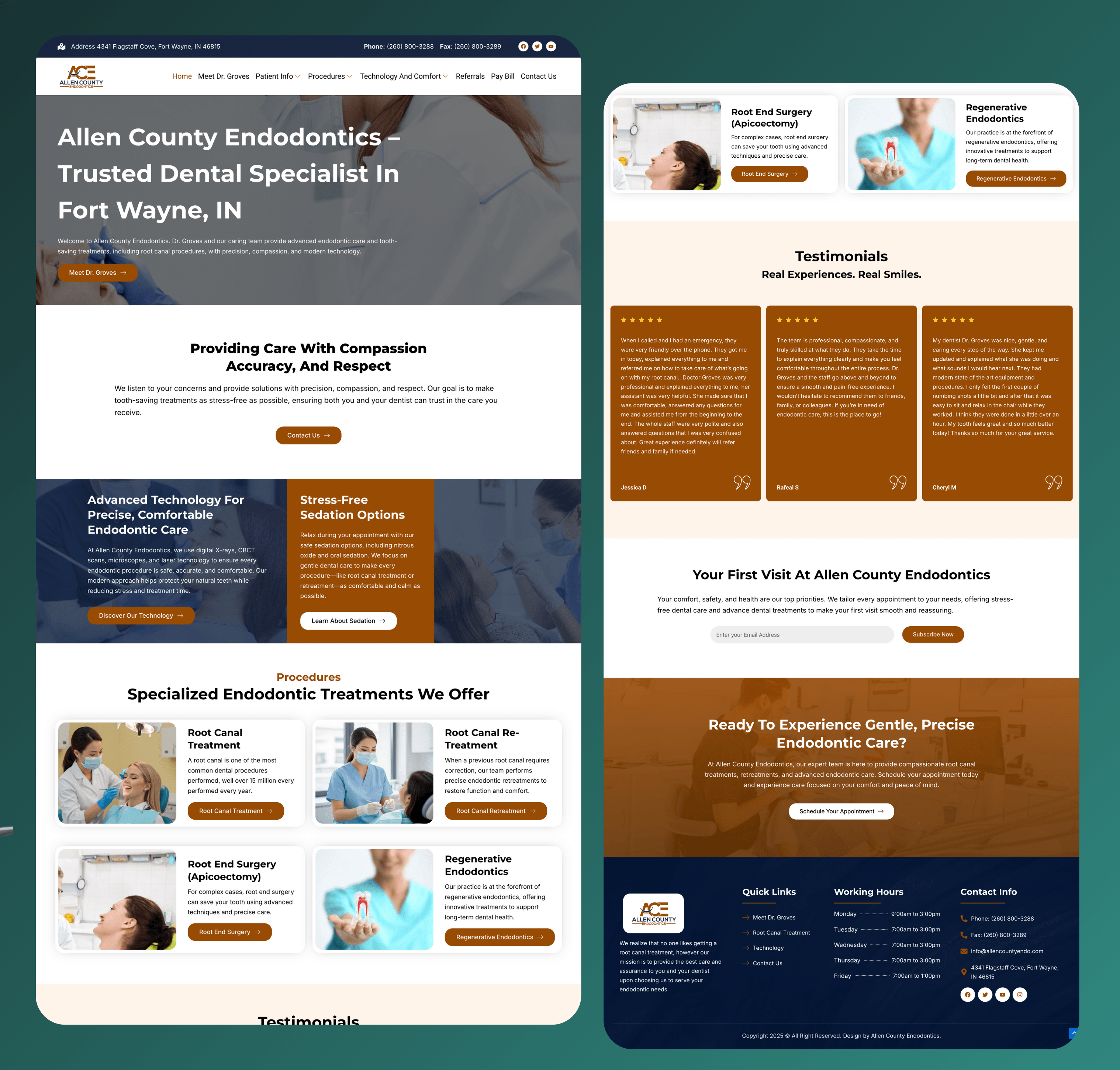Allen County Endodontics full page
