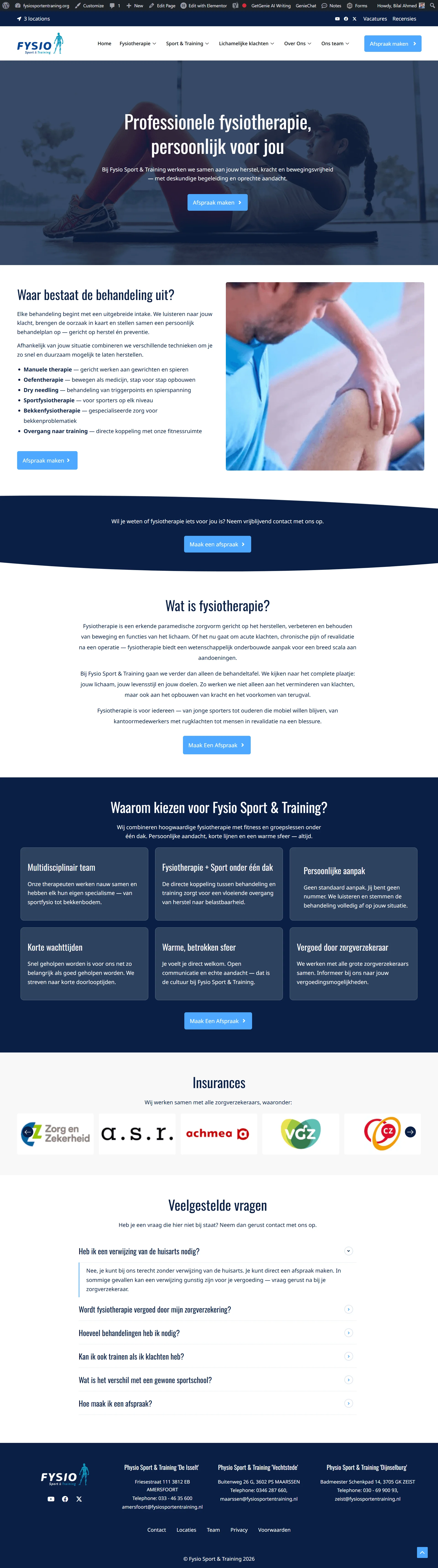 Fysio Sport & Training