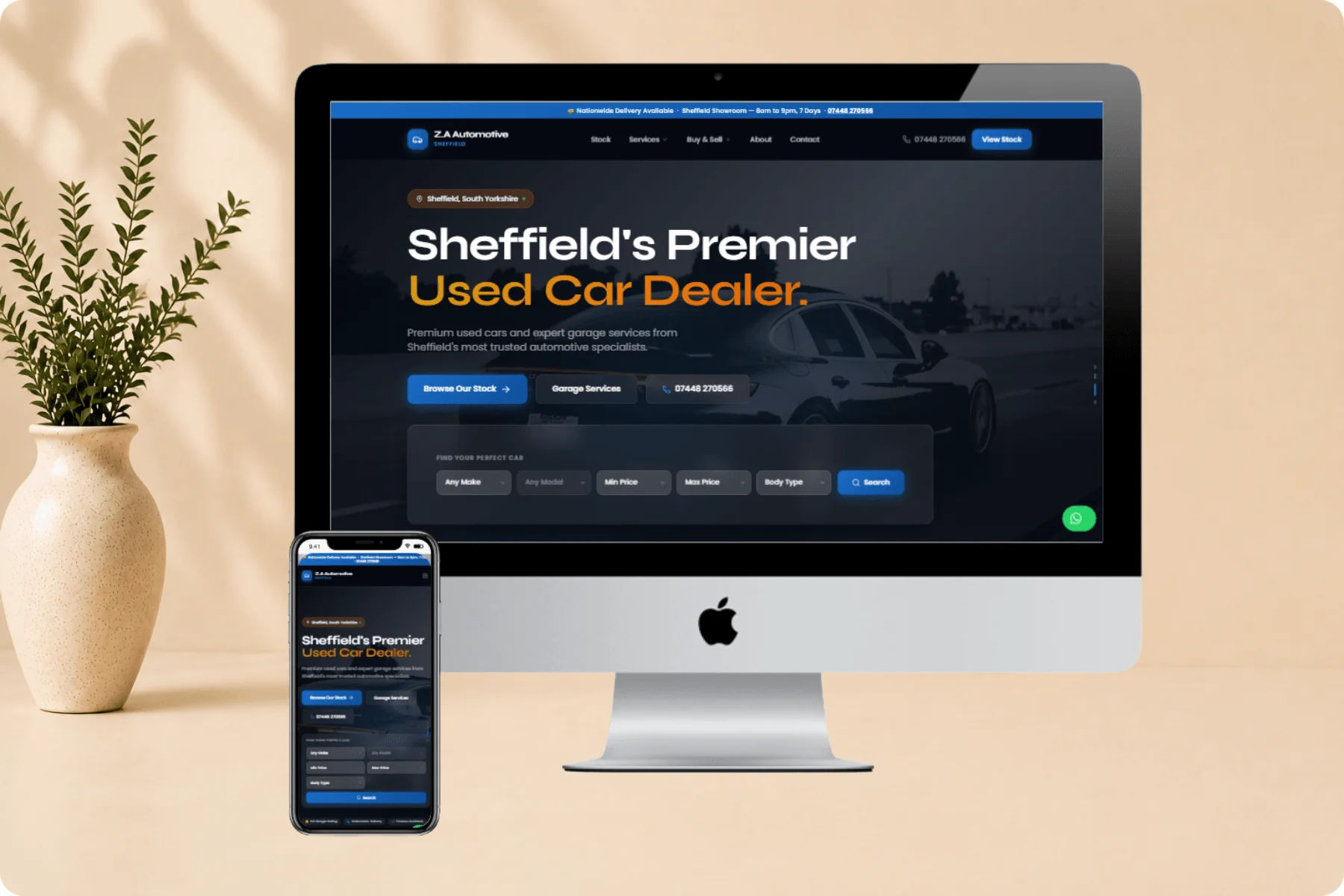 Web Design & SEO for Automotive