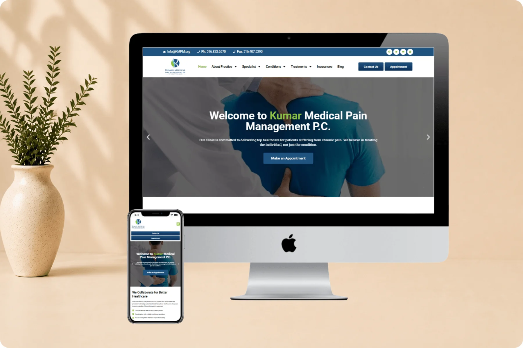 Back Pain & Musculoskeletal Physio Websites
