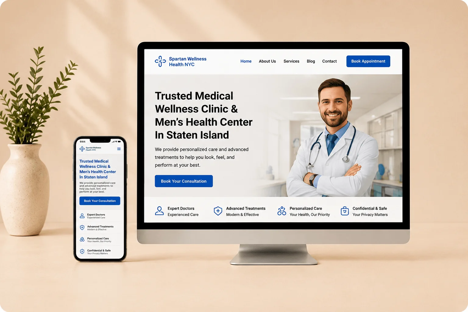 Web Design & SEO for Healthcare