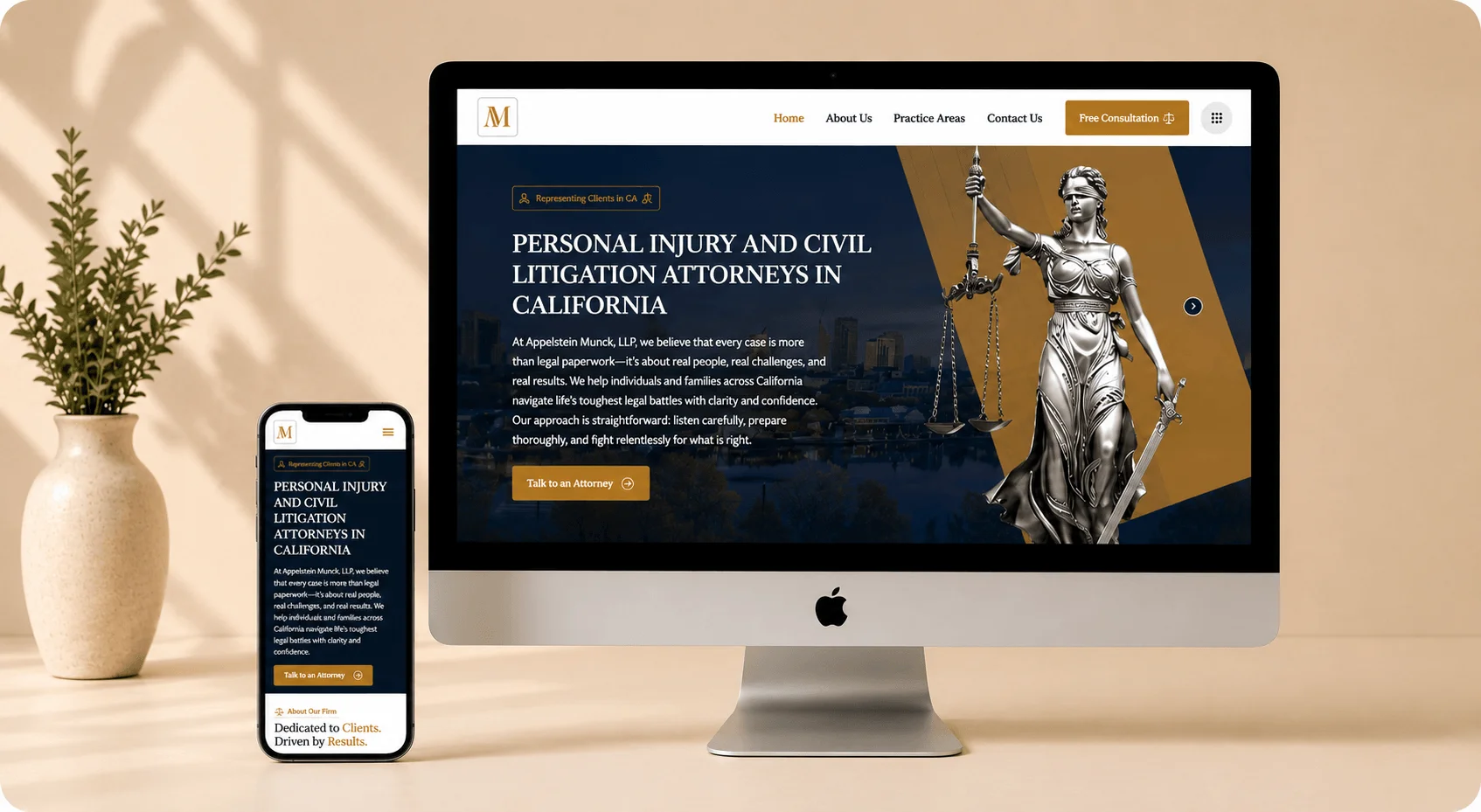 Web Design & SEO for Law Firms
