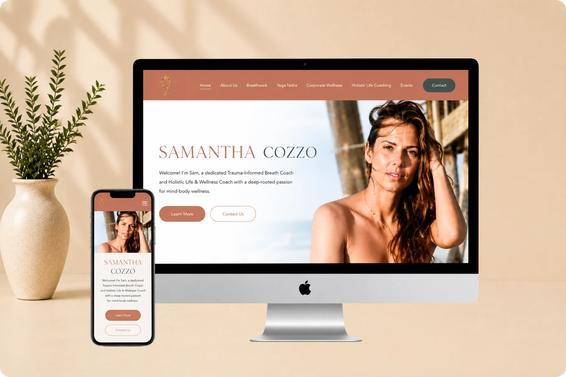 Business Coach & Executive Coach Website Design