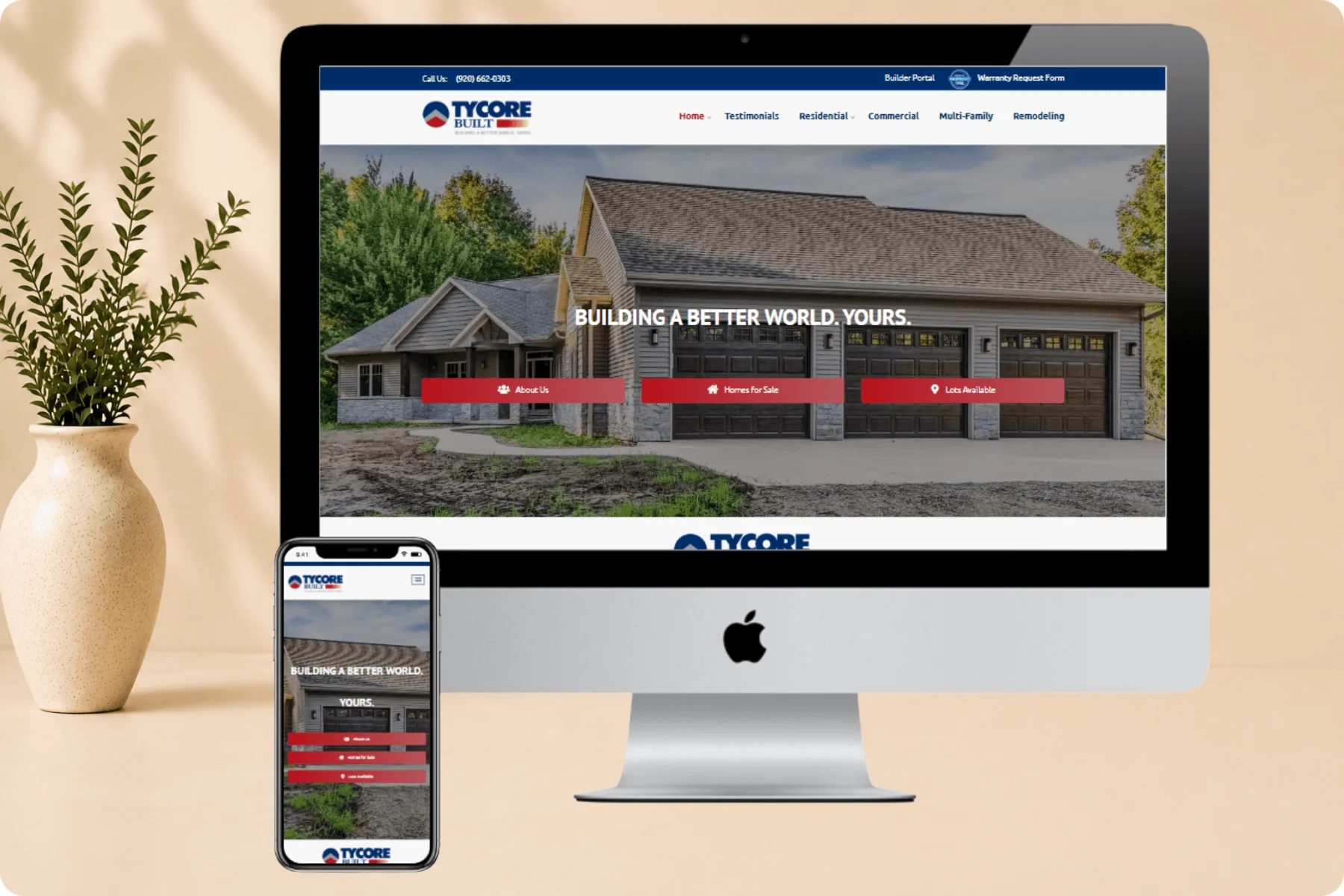 New Build & Development Website Design