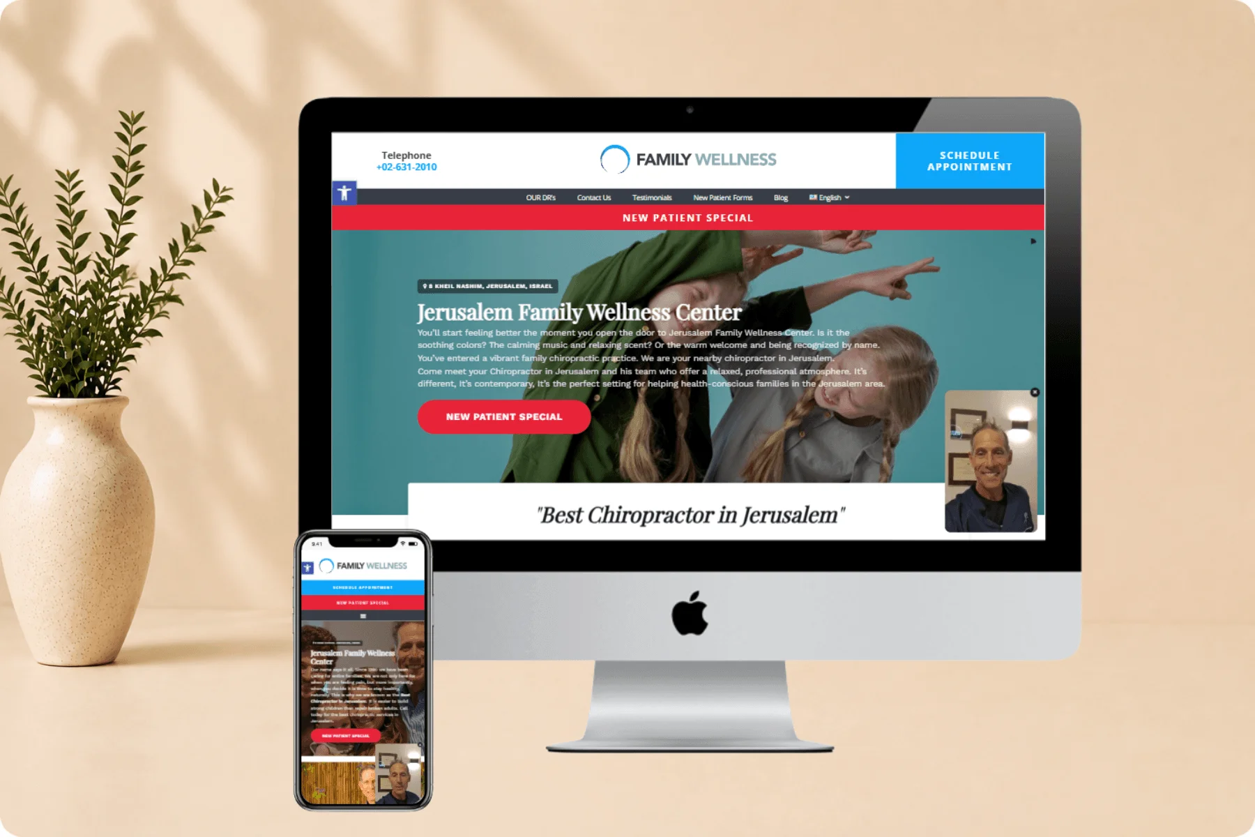 Private & Multi-Discipline Clinic Websites