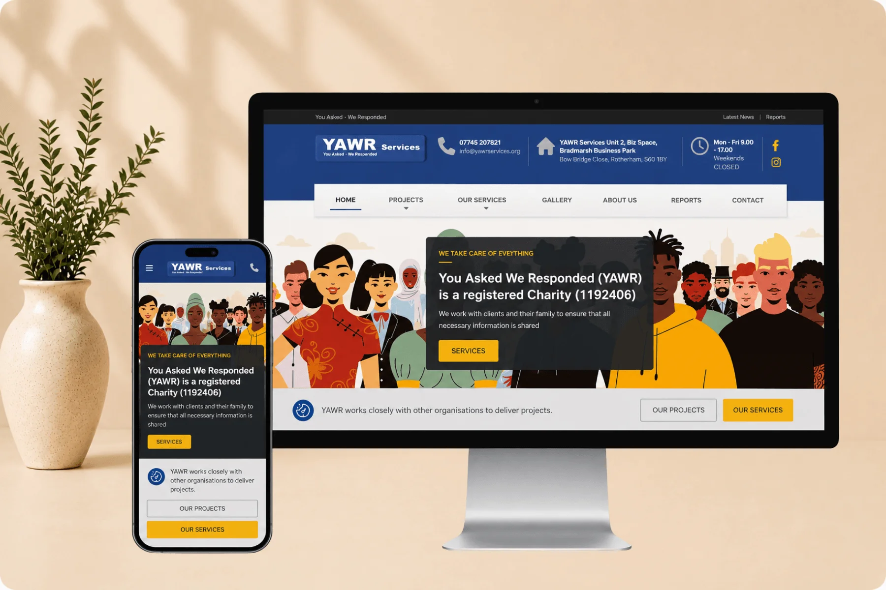 Non-Profit & Voluntary Organisation Website