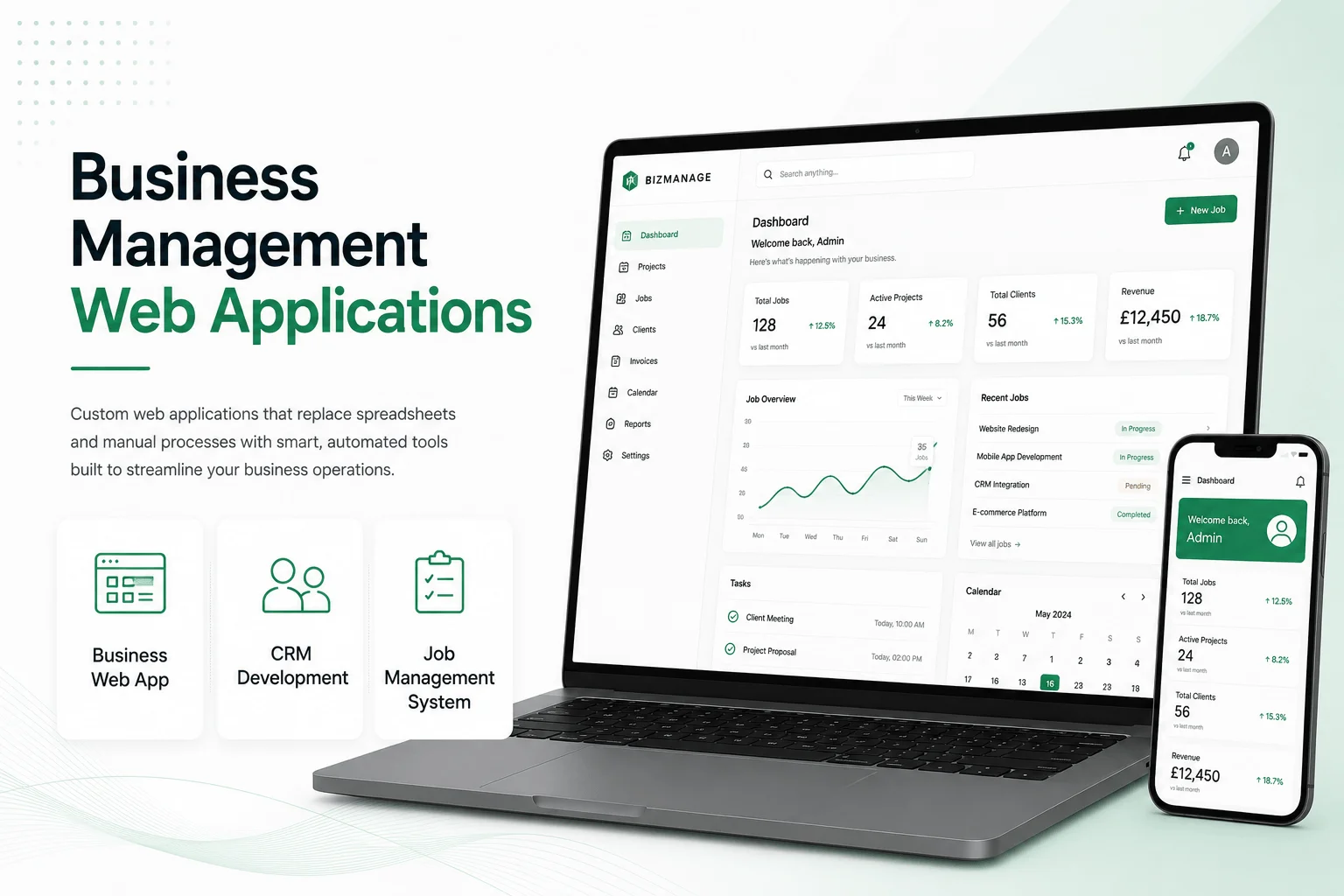 Business Management Web Applications