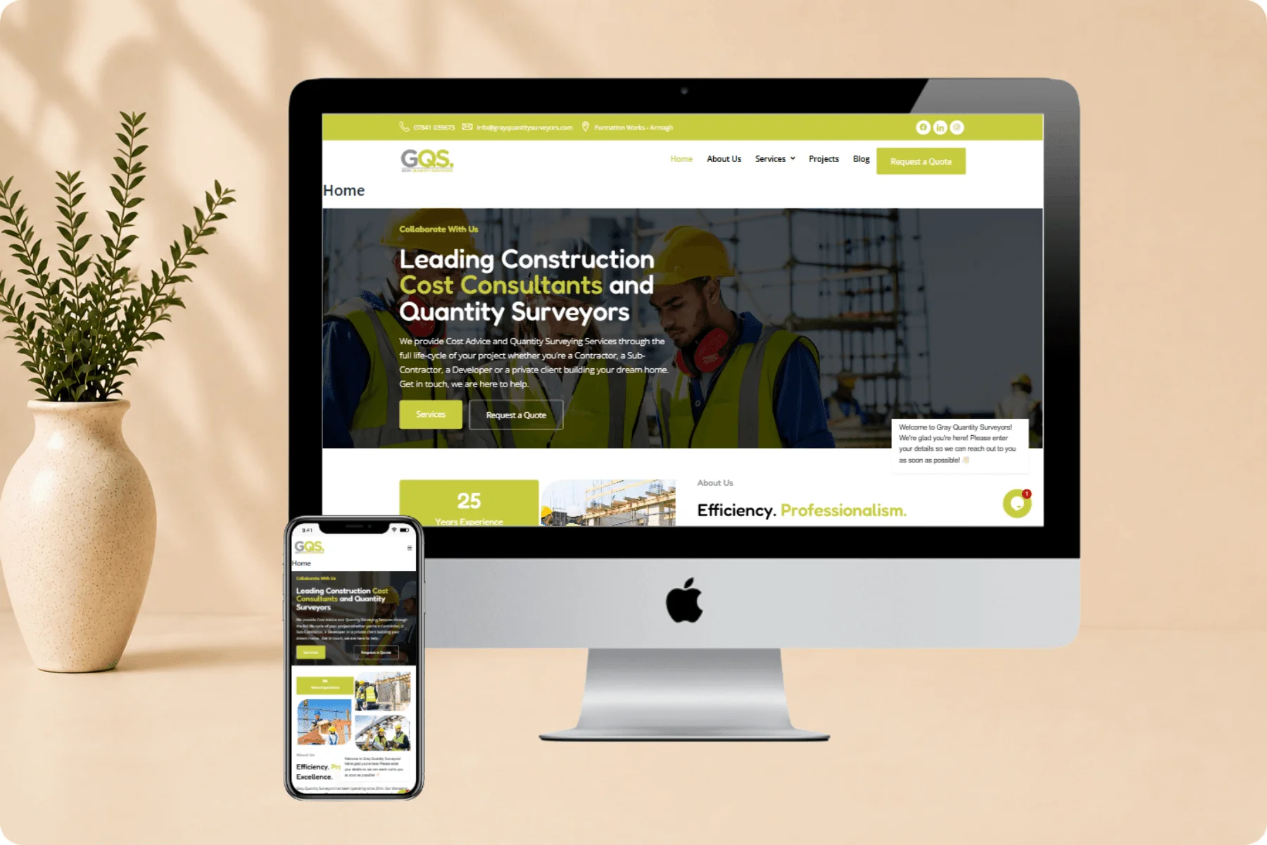 Web Design & SEO for Tradesmen