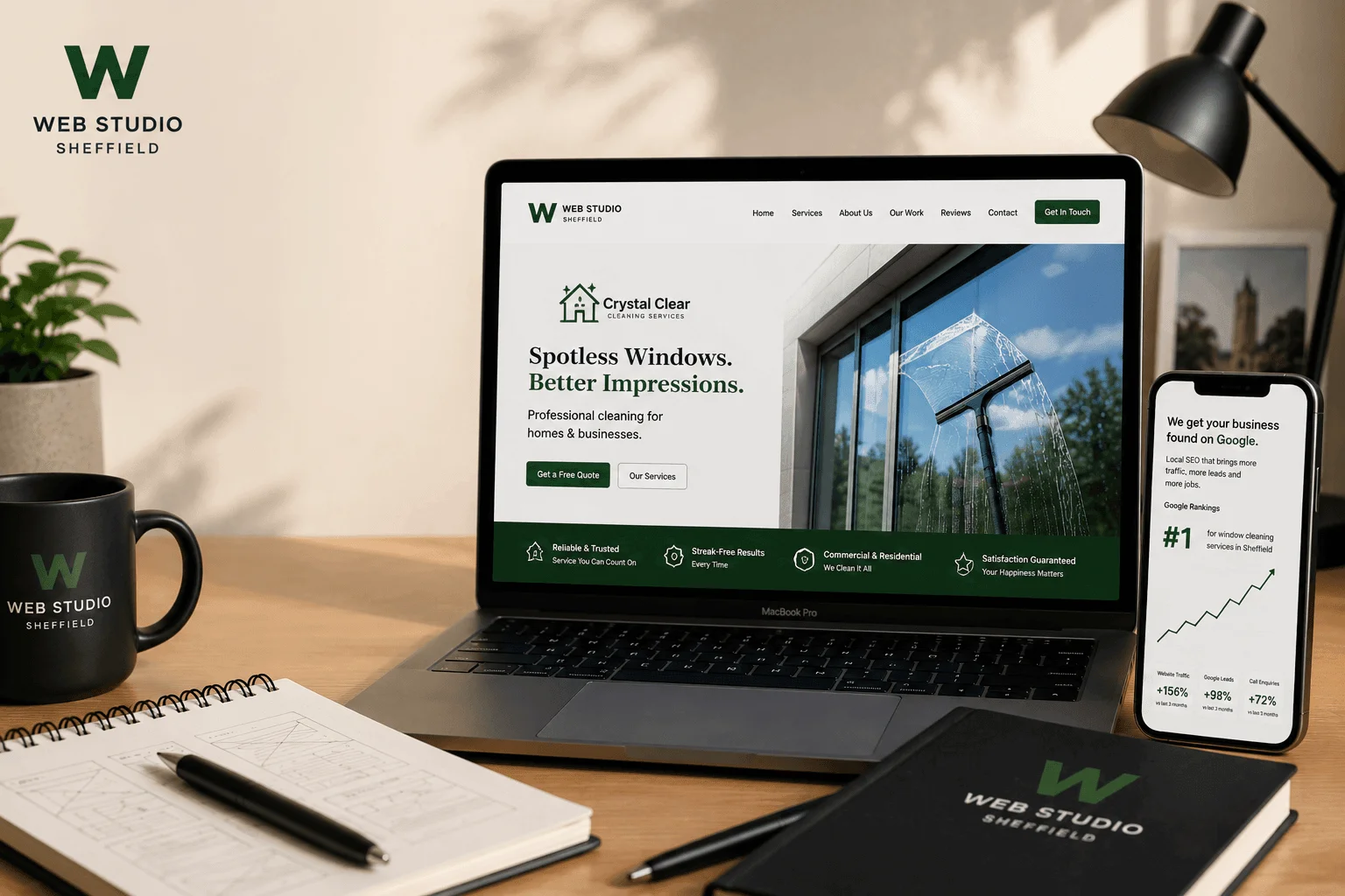 Window Cleaning Web Design
