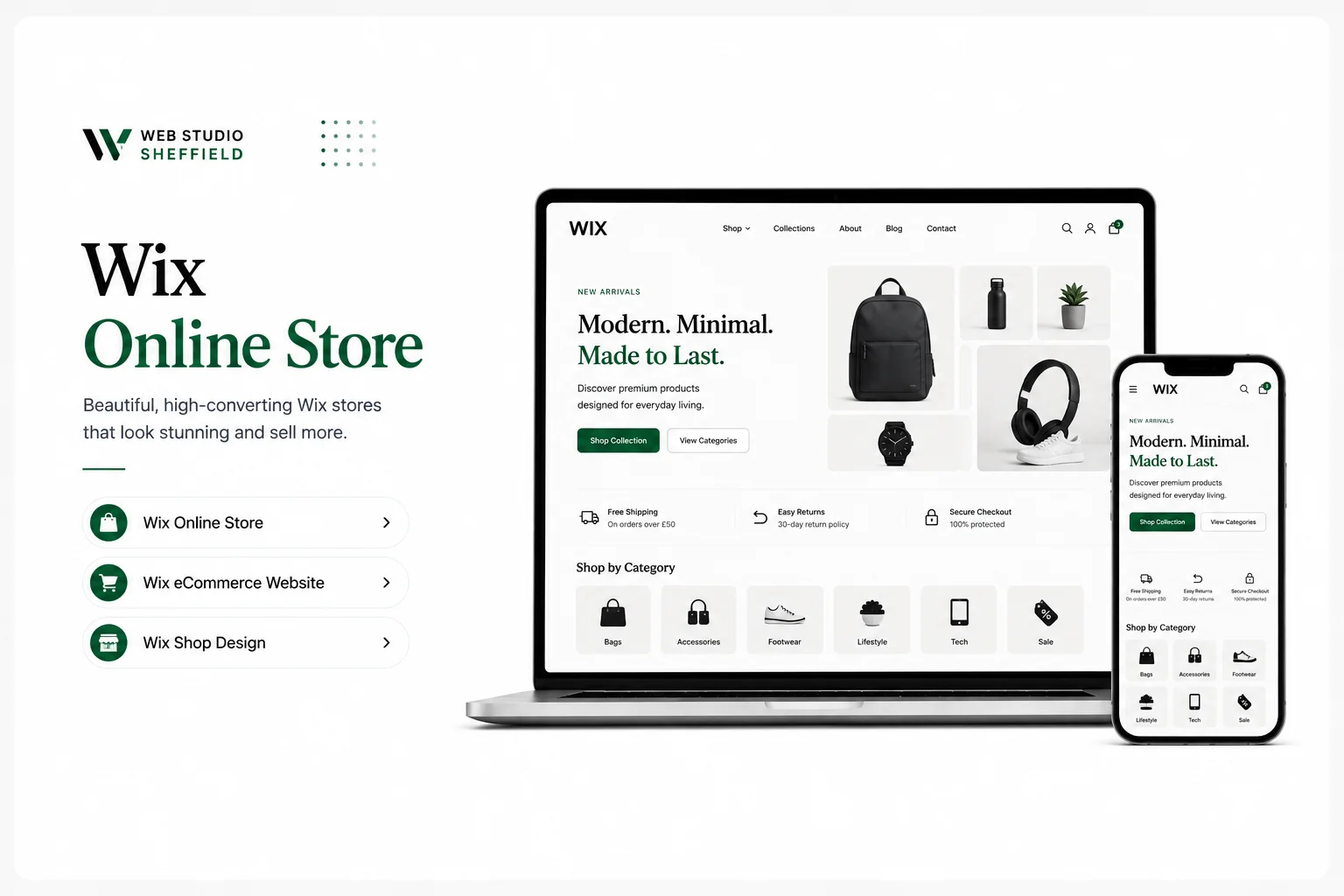 Wix Online Store