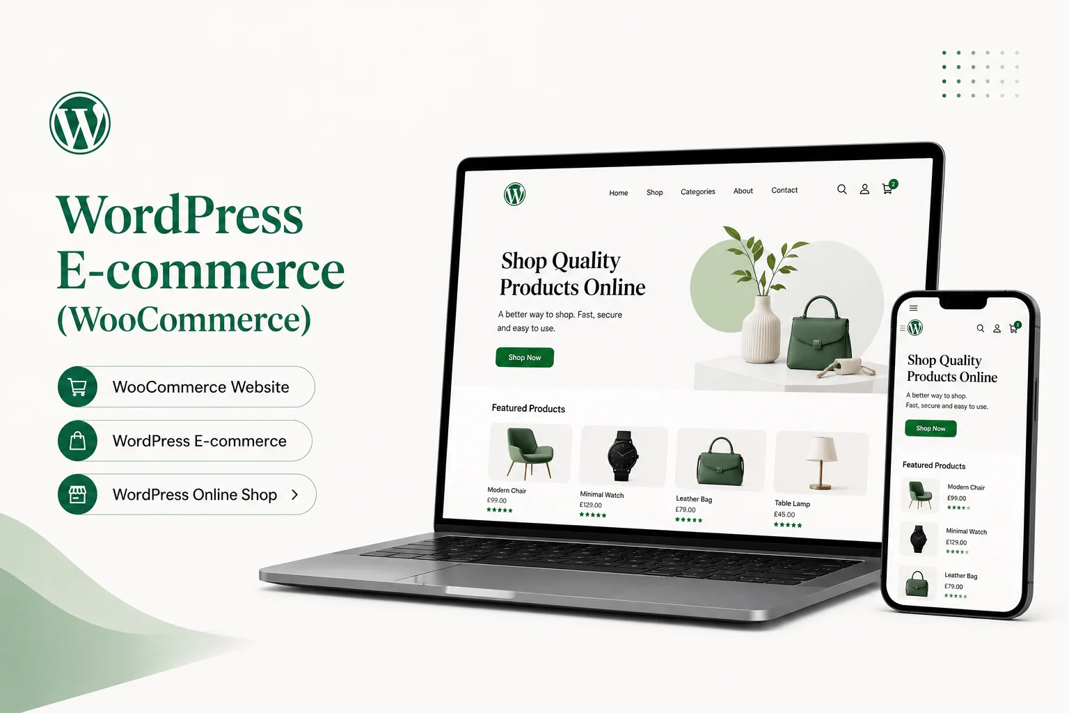 WordPress E-commerce (WooCommerce)