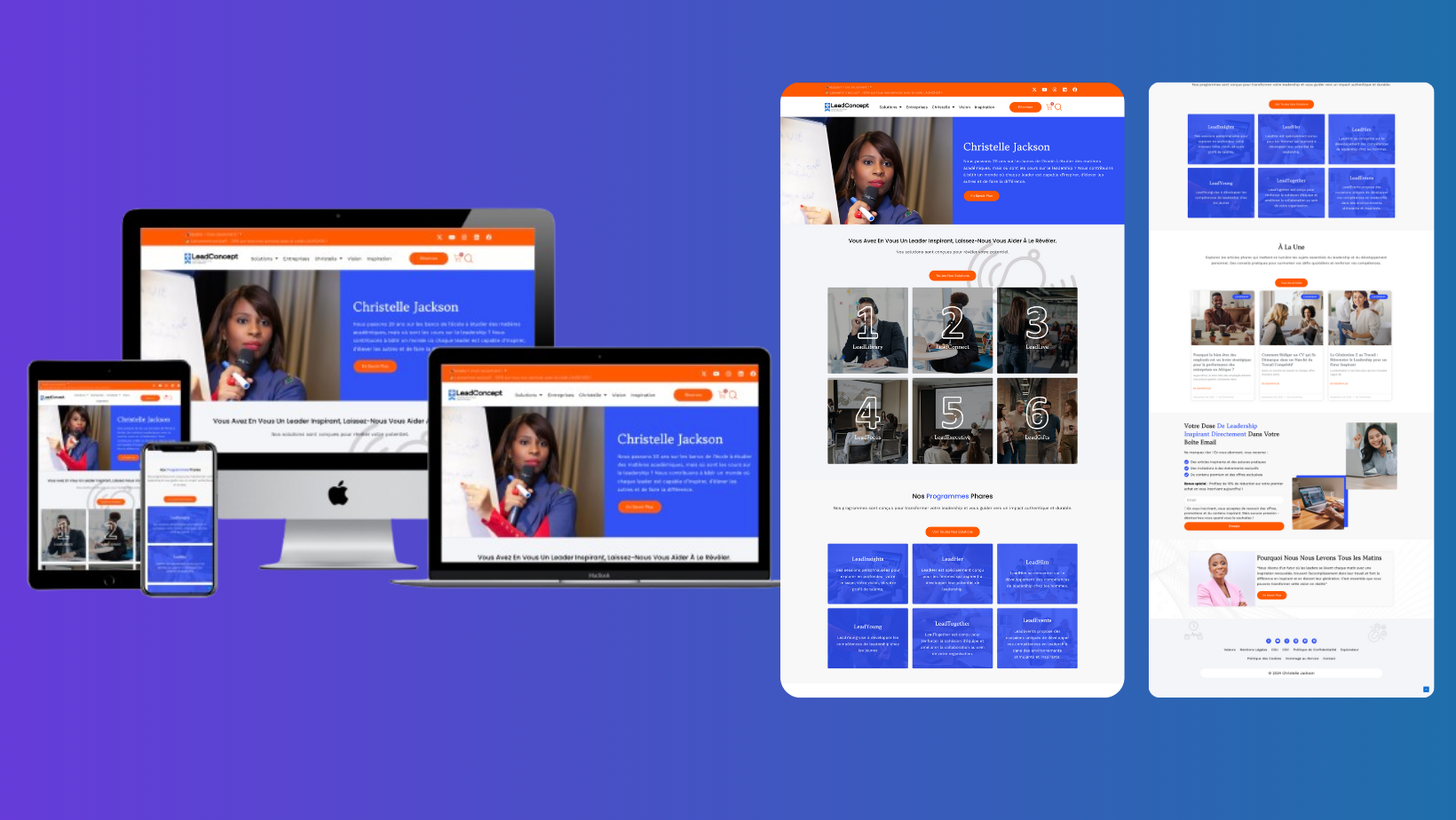 Develop Business website design