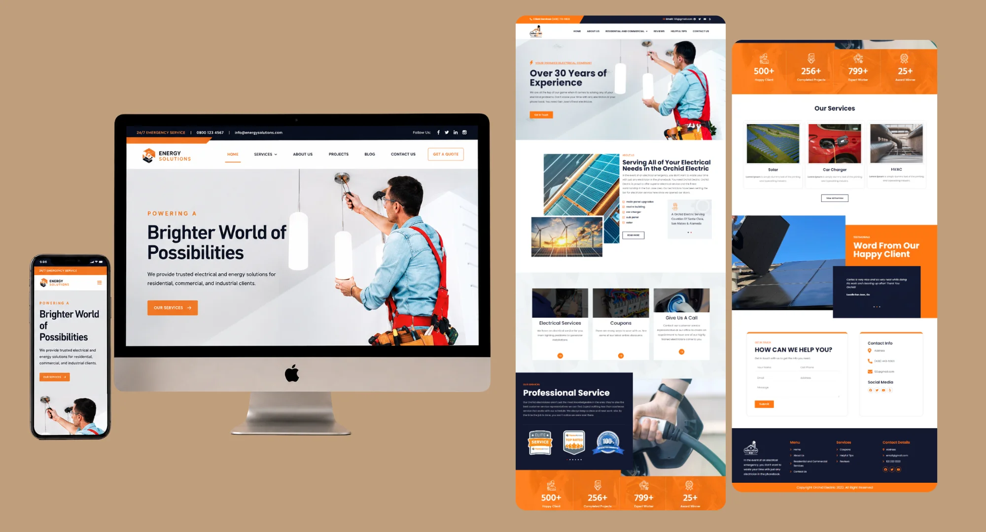 Electrician Website